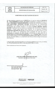 Constancia Desfijación Edicto 20131700006995