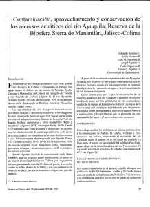 Contaminación, aprovechamiento y conservación de los recursos