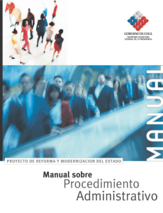 Manual Procedimientos Administrativos, Ley 19.880