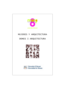 MUJERES Y ARQUITECTURA DONES I ARQUITECTURA