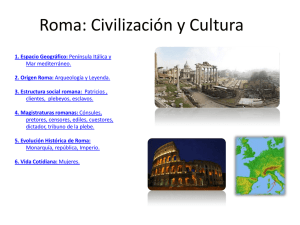 Roma: Civilización y Cultura