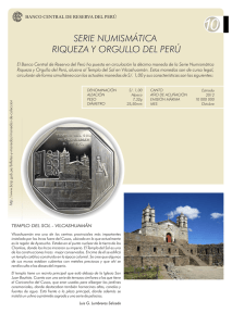 Características - Banco Central de Reserva del Perú