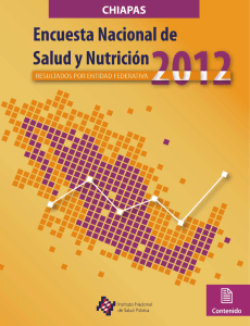 Chiapas - Encuesta Nacional de Salud y Nutrición 2012