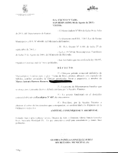 l).A. EXICNT() É\`" 5.410. S¡\N BERNARDO, 06 ¡le Agusta de 2015.