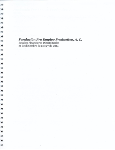 Page 1 : e Fundación Pro Empleo Productivo, A. C. Estados