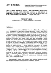 texto refundido - Junta de Andalucía