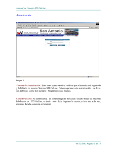 Usuarios STI En Línea - STI San Antonio Terminal Internacional