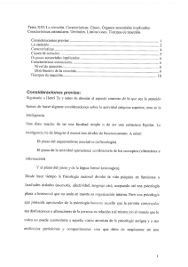 TEMA 21. La atención. Características. Clases. Órganos sensoriales