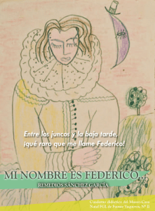 MI NOMBRE ES FEDERICO... - patronato federico garc&iacute;a lorca