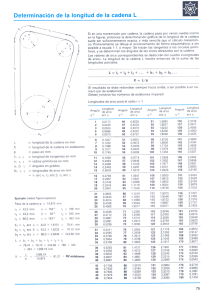 Diseño de Transmisión por Cadena de Rodillos