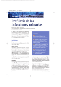 infecciones urinarias - Anales de Pediatría Continuada