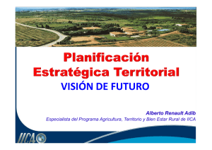 visión de futuro - Instituto de Desarrollo Rural