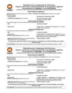 Requisitos Juzgamiento en Carta