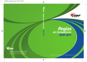Manual IAAF 2010-2011 - Federación Dominicana de Atletismo