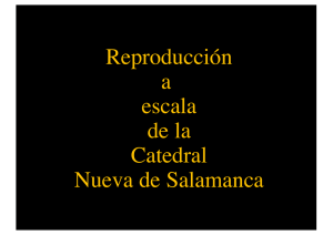 Maqueta Catedral Nueva Salamanca