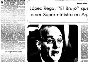 López Rega, "El Brujo" que Llegó a ser Superministro en Argentina