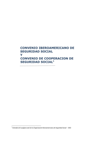convenio iberoamericano de seguridad social y convenio de