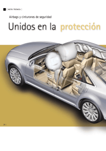Airbags y cinturones de seguridad