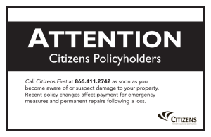 Citizens Policyholders