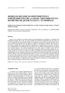 modelos dinámicos dependientes e independientes de la edad