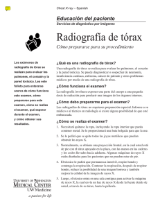 Radiografía de tórax - Health Online