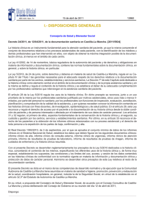 Decreto 24/2011. - Servicio de Salud de Castilla