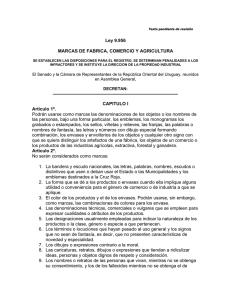 Ley 9.956 MARCAS DE FABRICA, COMERCIO Y AGRICULTURA