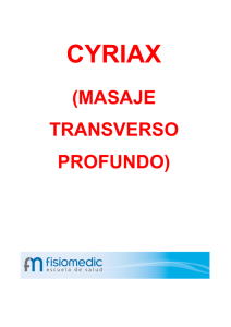 curso cyriax - Curso Masaje