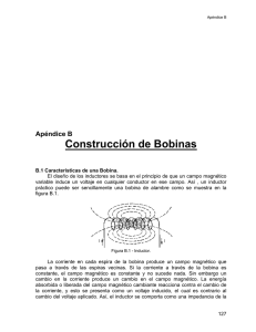 Apéndice B Construcción de Bobinas