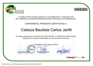 Cabeza Bautista Carlos Jarith