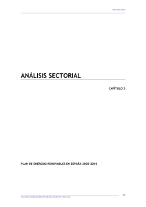 Análisis Sectorial CAPITULO III