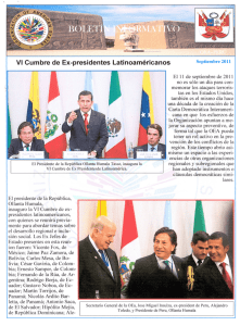 VI Cumbre de Ex-presidentes Latinoaméricanos