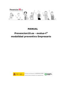 Documentación - Prevencion10