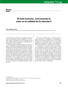 El trato humano, ¿incrementa el costo en la