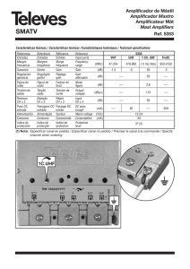 Amplificador de Mástil Amplificador Mastro Amplificateur