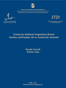 Comercio bilateral Argentina-Brasil