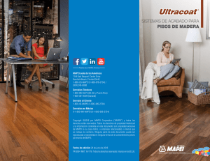 Ultracoat® Sistemas de Acabado Para Pisos de Madera
