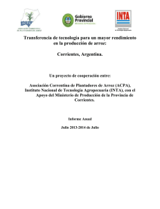 Transferencia de tecnología para un mayor rendimiento en la