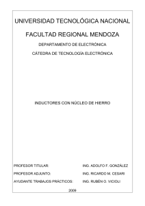 Con núcleo de hierro - UTN - Universidad Tecnológica Nacional