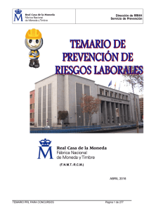 Manual de Prevención de Riesgos Laborales para procesos
