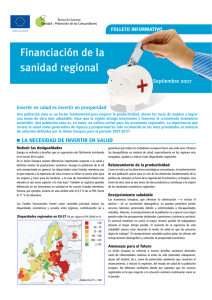 Financiación de la sanidad regional