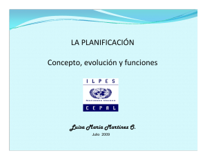 la planificación en américa latina institucionalidad y perspectivas
