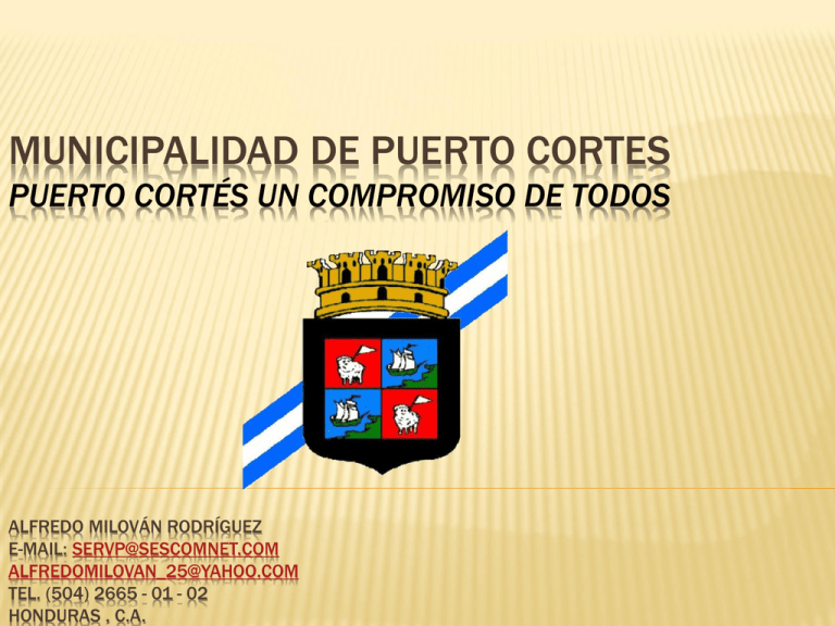 Municipalidad De Puerto Cortes Manejo De Residuos Sólidos 4771