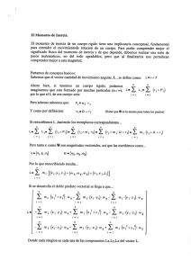 El momento de inercia de un cuerpo rígido tiene una