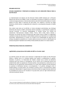 Diagnóstico y Propuesta de Mejora del Modelo de ADP Sector Salud