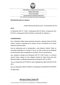 Ministerio Público Tutelar Asesoría General Tutelar Secretaría