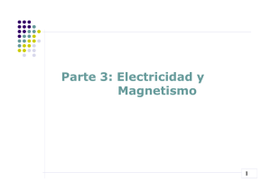 Parte 3: Electricidad y Magnetismo