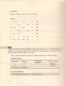 2. PROBLEMAS DE PROGRAMACIÓN LINEAL