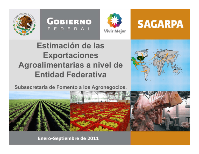 Estimación De Las Exportaciones Agroalimentarias A Nivel De