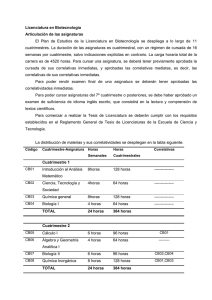 Licenciatura en Biotecnología